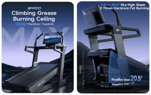 TREADMILL M5 MAX